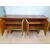 CREDENZA ART DECO ANNI '40 IN ROVERE BIONDO NELLO STILE DI GIO PONTI