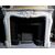  CHM877 - Affascinante camino in marmo di Carrara, misure cm L 142 x H 108 x P 40  