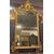 SPECC536 - Specchiera in legno laccato e dorato, misure cm L 142 x H 235