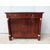 CREDENZA IN STILE IMPERO COLONNE PIENE IN PIUMA DI MOGANO RETAURATA FRANCIA cm L 120xP55xH101