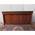 CREDENZA A 4 PORTE IN PIUMA DI MOGANO STILE IMPERO RESTAURATA cm L208xP59xH100