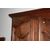 Grande Armadio Provenzale In Legno di Noce a 2 Ante di fine 1700
