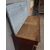 CREDENZA IN STILE IMPERO COLONNE PIENE IN PIUMA DI MOGANO RETAURATA FRANCIA cm L 120xP55xH101
