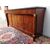 CREDENZA A 4 PORTE IN PIUMA DI MOGANO STILE IMPERO RESTAURATA cm L208xP59xH100