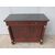 CREDENZA IN STILE IMPERO COLONNE PIENE IN PIUMA DI MOGANO RETAURATA FRANCIA cm L 120xP55xH101