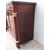 CREDENZA IN STILE IMPERO COLONNE PIENE IN PIUMA DI MOGANO RETAURATA FRANCIA cm L 120xP55xH101