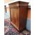 PICCOLA CREDENZA CAPPUCCINO IN PIUMA DI NOCE CARLO X FRANCIA cm L97xP47xH121