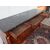 CREDENZA A 4 PORTE IN PIUMA DI MOGANO STILE IMPERO RESTAURATA cm L208xP59xH100
