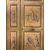 PTL686 - Porta in legno laccato, luce cm L 97 (62+35) x H 226  