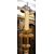  LAMP240 - Candelieri in legno laccato, epoca '800, misure cm L 20 x P 20 x H 95  