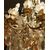  LAMP244 - Lampadario a gocce in bronzo dorato, mis. cm 75 x H 230  
