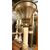 LAMP243 - Coppia di candelieri argentati, misure cm L 32 x P 32 x H 174 
