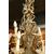  LAMP244 - Lampadario a gocce in bronzo dorato, mis. cm 75 x H 230  