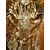  LAMP244 - Lampadario a gocce in bronzo dorato, mis. cm 75 x H 230  