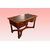 Scrivania francese di metà 1800 stile Impero in legno di mogano