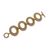 DIOR Bracciale Vintage in Metallo Col. Oro J'Adior