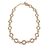 YVES SAINT LAURENT Collana Vintage in Metallo Col. Oro Arty