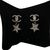 CHANEL Orecchini in Metallo Col. Argento CC