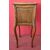 Comodino Art Nouveau con marmo