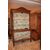 Grande Credenza Doppio Corpo Francese stile Provenzale in Legno di Rovere