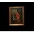 Olio su tela Tedesco del XVII secolo raffigurante Lezione di Musica