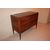 Cassettone italiano del 1700 Luigi XVI in legno di noce con filettatura di intarsio