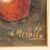 Italian painting still life signed A. Merello from 20th century