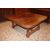 Grande tavolo quadrato francese Del 1800 In Legno di Noce