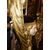 DARS654 - Coppia di lesene dorate con putti, mis. cm L 35 x P 12 x H 141 