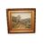 Olio su tavola Francese di fine 1800 Raffigurante Paesaggio Campestre