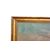 Olio su tela italiano di inizio 1800 raffigurante Paesaggio Montano con Lago e Personaggi