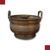 SCALDAVIVANDE IN OTTONE SBALZATO FINE XVII SECOLO