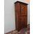 ARMADIO-CREDENZA STIPO DA DISPENSA IN NOCE A DUE PORTE EPOCA 700 FRANCIA cm L 100xP36xH205 larghezza con cornice cm 115