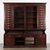 Grande credenza da negozio a Due Corpi liberty