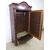 ARMADIO IN MOGANO A UNA PORTA CON SPECCHIO EPOCA 800 cm L110 xP48xH207