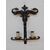 Coppia applique in ferro - cardini d'epoca '700 XVIII secolo a "scorpione"