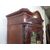 ARMADIO IN MOGANO A UNA PORTA CON SPECCHIO EPOCA 800 cm L110 xP48xH207