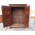 ARMADIO DUE PORTE IN NOCE STILE LUIGI XIV EPOCA SETTECENTO RESTAURATO L156xP59xH233