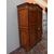 ARMADIO A DUE PORTE IN NOCE INTARSIATO EPOCA 700 PIEMONTESE