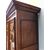 ARMADIO DUE PORTE IN NOCE STILE LUIGI XIV EPOCA SETTECENTO RESTAURATO L156xP59xH233
