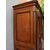 ARMADIO A DUE PORTE IN NOCE INTARSIATO EPOCA 700 PIEMONTESE