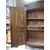ARMADIO IN NOCE A DUE PORTE CON CORNICE CENTINATA EPOCA PRIMI 800 L154xP62xH294