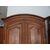 ARMADIO A DUE PORTE RESTAURATO IN NOCE CAPPELLO MOSSO EPOCA 700 FRANCIA