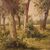 Italian painting landscape signed by M. Gheduzzi from the 40s