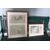 Coppia di due quadri con disegni antichi 800 a matita firmati . Mis 60 x 50 e 47 x 36 