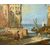 XIX secolo, seguace di Francesco Guardi - Veduta veneziana con capriccio