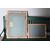 Coppia di due quadri con disegni antichi 800 a matita firmati . Mis 60 x 50 e 47 x 36 
