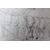Coppia di due quadri con disegni antichi 800 a matita firmati . Mis 60 x 50 e 47 x 36 