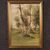 Italian painting landscape signed by M. Gheduzzi from the 40s