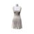 ALAIA Vestito in Viscosa Col. Beige 42
